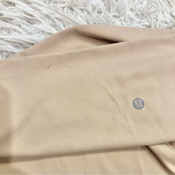Lululemon ALIGN High Rise CROP 17” PROSECCO Tan Size 10 - Picture 8 of 11